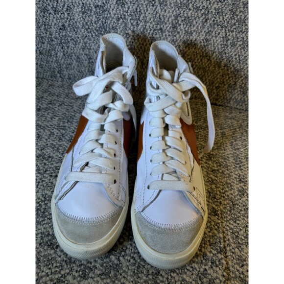 Nike Blazer Mid 77 Vintage Shoes White & Brown Size 11 - Picture 2 of 14